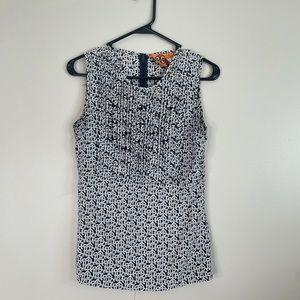 Tory Burch Black and White Tank Top